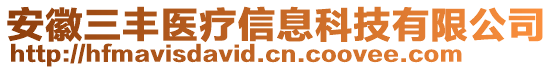 安徽三豐醫(yī)療信息科技有限公司