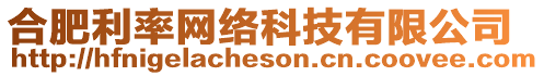 合肥利率網(wǎng)絡(luò)科技有限公司