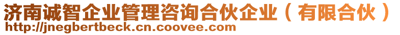 濟(jì)南誠(chéng)智企業(yè)管理咨詢合伙企業(yè)（有限合伙）