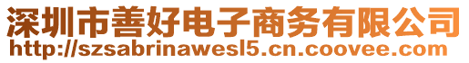 深圳市善好電子商務(wù)有限公司