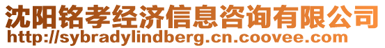 沈阳铭孝经济信息咨询有限公司