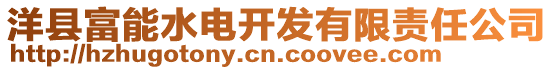 洋縣富能水電開發(fā)有限責(zé)任公司