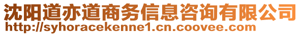 沈陽道亦道商務信息咨詢有限公司