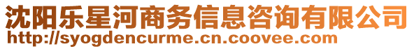 沈陽樂星河商務信息咨詢有限公司