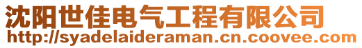沈陽世佳電氣工程有限公司
