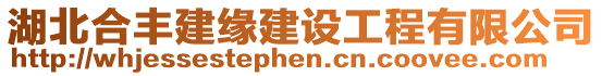 湖北合豐建緣建設(shè)工程有限公司
