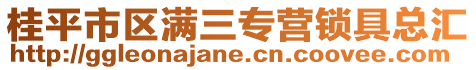 桂平市區滿三專營鎖具總匯