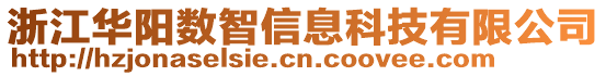 浙江華陽數(shù)智信息科技有限公司