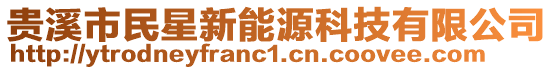 貴溪市民星新能源科技有限公司