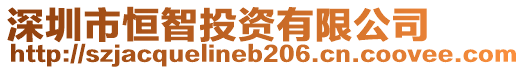 深圳市恒智投資有限公司