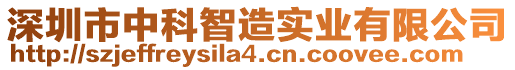 深圳市中科智造實業有限公司