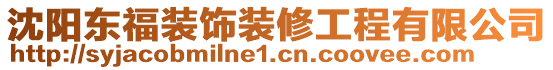 沈陽東福裝飾裝修工程有限公司