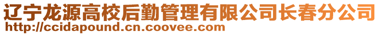 遼寧龍源高校后勤管理有限公司長春分公司