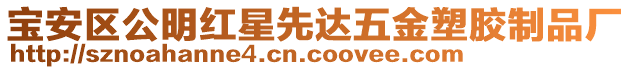 寶安區(qū)公明紅星先達(dá)五金塑膠制品廠