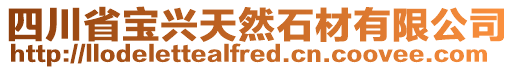 四川省寶興天然石材有限公司