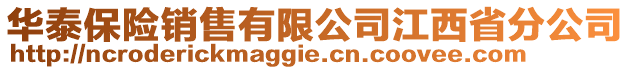 華泰保險銷售有限公司江西省分公司