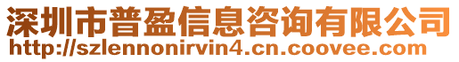 深圳市普盈信息咨詢有限公司