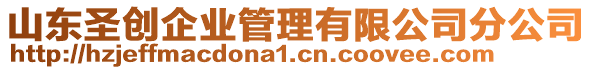 山東圣創(chuàng)企業(yè)管理有限公司分公司