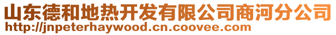 山東德和地?zé)衢_(kāi)發(fā)有限公司商河分公司