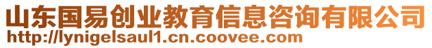 山東國易創業教育信息咨詢有限公司