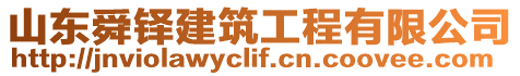 山東舜鐸建筑工程有限公司