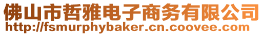 佛山市哲雅電子商務有限公司