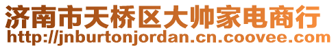 濟南市天橋區(qū)大帥家電商行