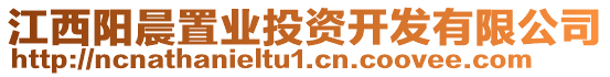 江西陽晨置業投資開發有限公司