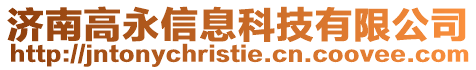 濟南高永信息科技有限公司