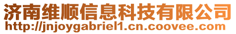 濟(jì)南維順信息科技有限公司