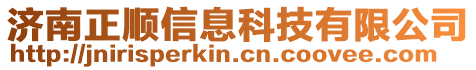 濟南正順信息科技有限公司