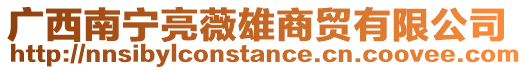 廣西南寧亮薇雄商貿有限公司