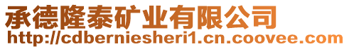 承德隆泰礦業(yè)有限公司