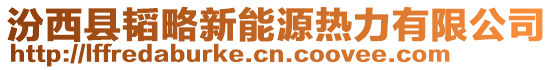 汾西縣韜略新能源熱力有限公司