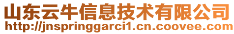 山東云牛信息技術(shù)有限公司