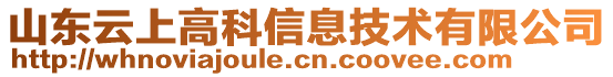 山東云上高科信息技術有限公司