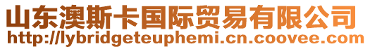 山東澳斯卡國際貿易有限公司