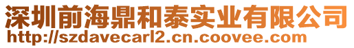 深圳前海鼎和泰實業(yè)有限公司