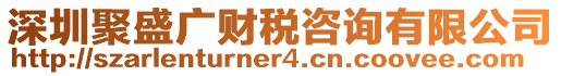 深圳聚盛廣財稅咨詢有限公司