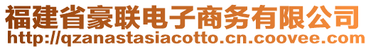 福建省豪聯(lián)電子商務(wù)有限公司