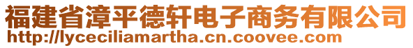 福建省漳平德軒電子商務(wù)有限公司