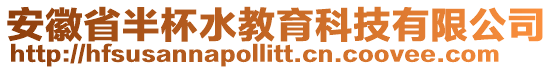 安徽省半杯水教育科技有限公司