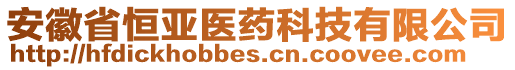 安徽省恒亞醫(yī)藥科技有限公司