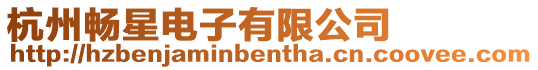 杭州暢星電子有限公司
