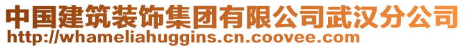 中國建筑裝飾集團有限公司武漢分公司