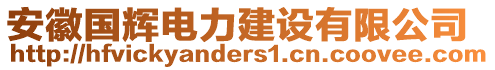 安徽國輝電力建設(shè)有限公司