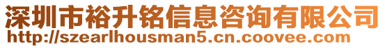 深圳市裕升銘信息咨詢有限公司