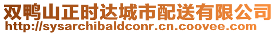 雙鴨山正時達城市配送有限公司