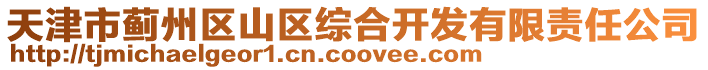 天津市薊州區(qū)山區(qū)綜合開發(fā)有限責(zé)任公司