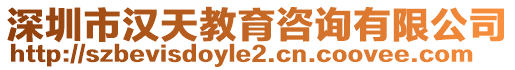 深圳市漢天教育咨詢有限公司